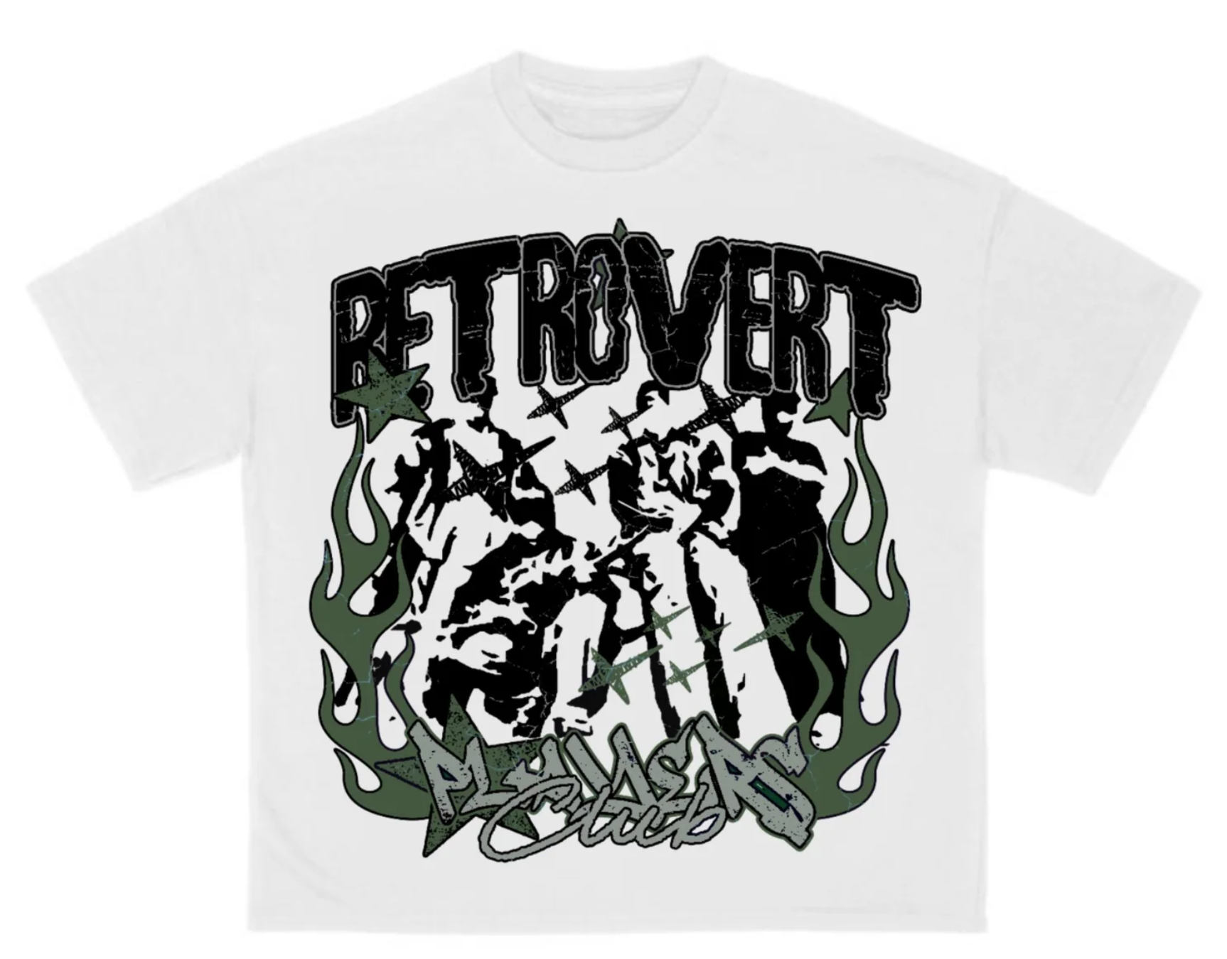 Retrovert White Players Club T-Shirt