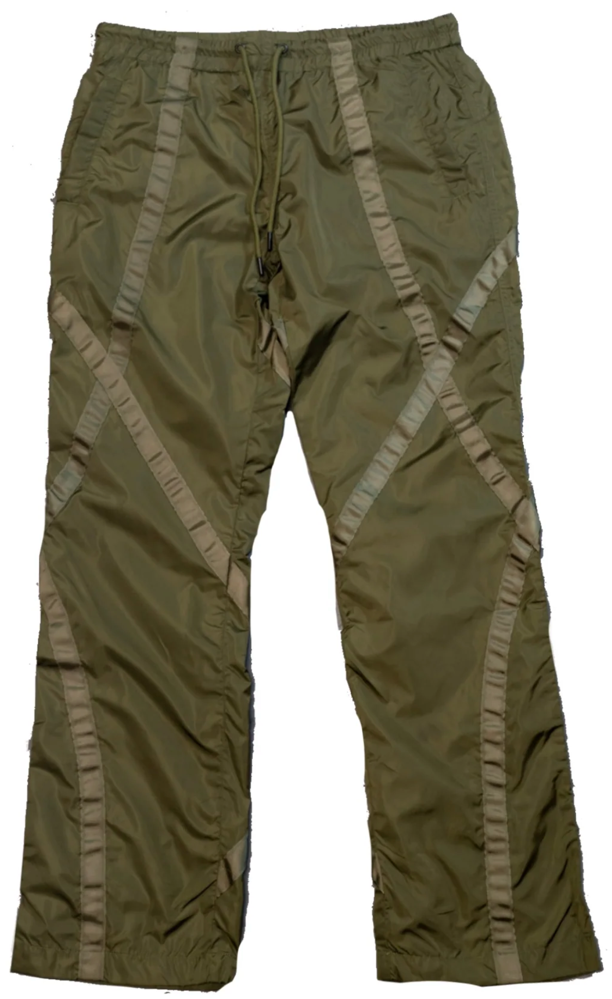 Retrovert Olive Nylon Pants