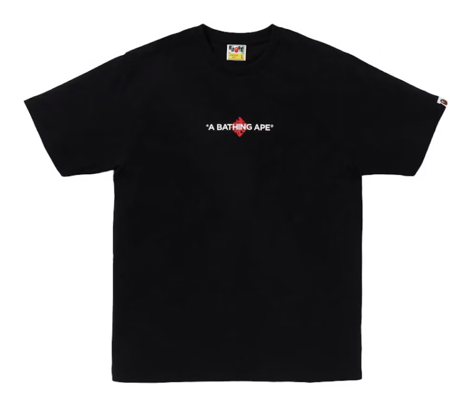 Bape Japanese Fan Tee Black