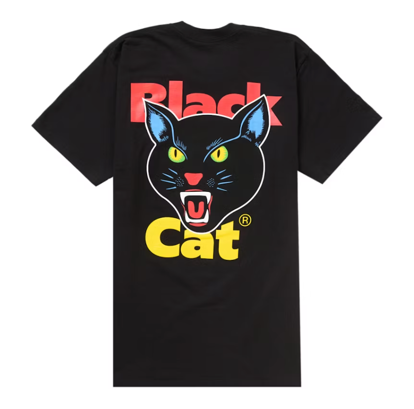 Supreme Black Cat Tee (SS24) Black