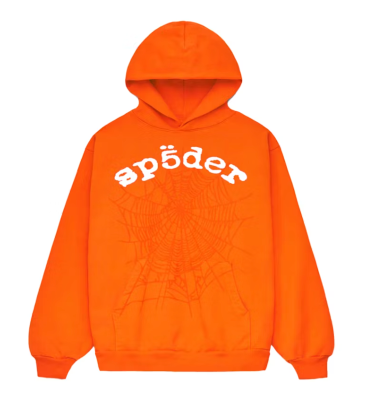 Sp5der Legacy Hoodie Orange