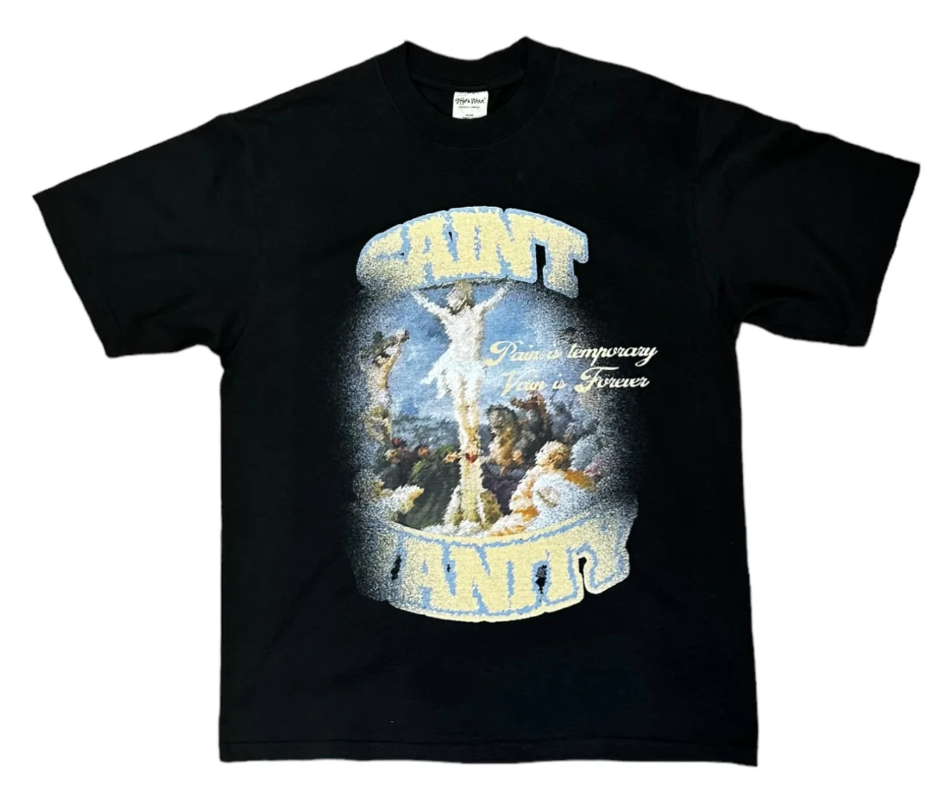 Saint Vanity Blurry Cross Tee Black