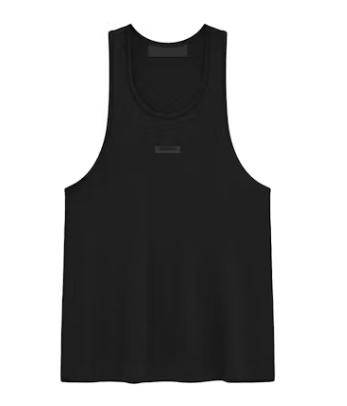 Fear of God Essentials Womens Tri-Blend Tank Top Black