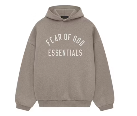 Fear of God Essentials Fleece Hoodie Heather Gray