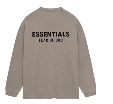 Fear of God Essentials Jersey Long Sleeve T-Shirt Heather Gray