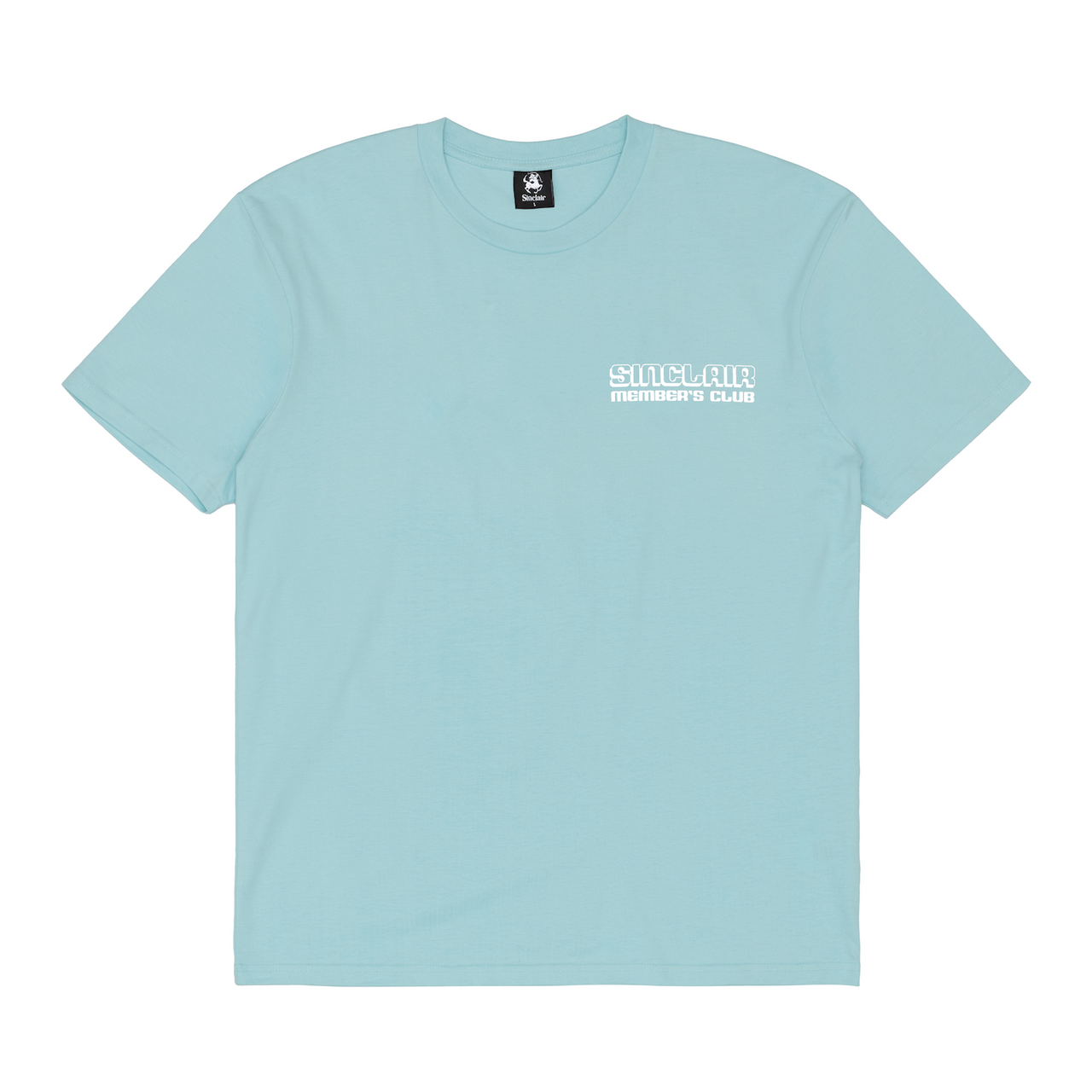 Sinclair Members Club Tour Tee Light Blue SS25