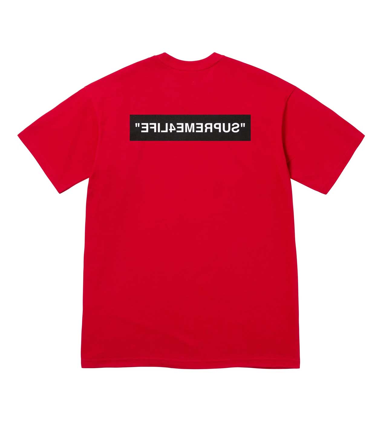 Supreme 4 Life Tee Red