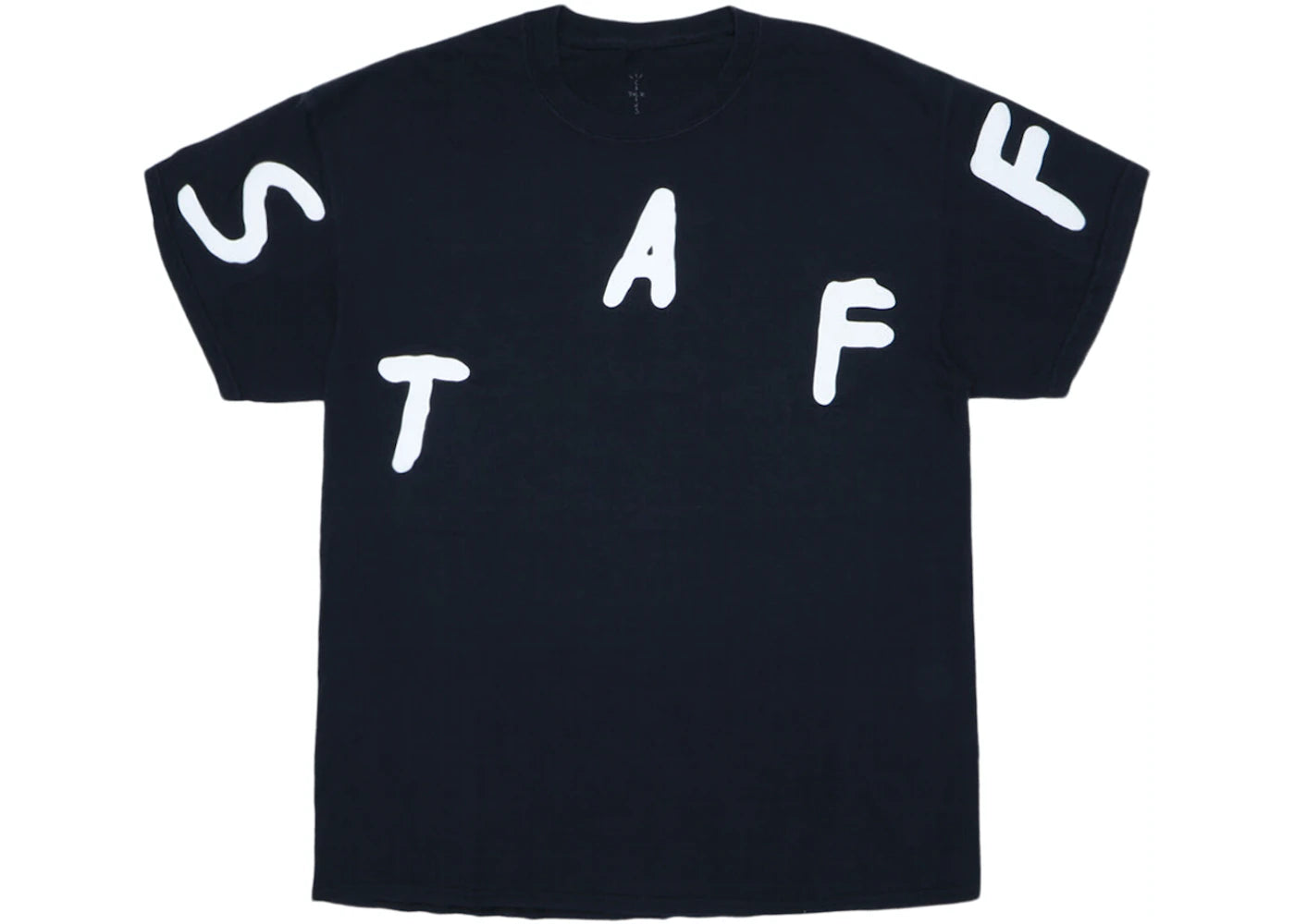 Travis Scott Astro World Staff Black Tee