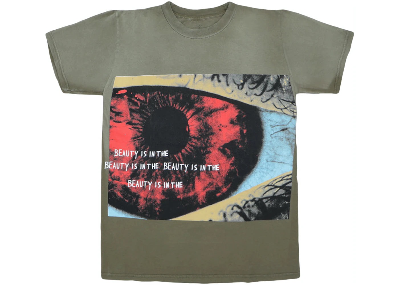 Travis Scott Eye Tee Green