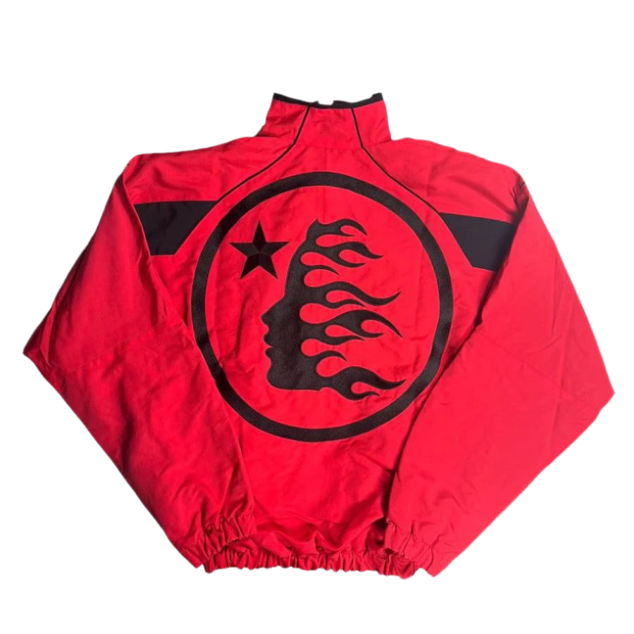 Hellstar Thriller Red Track Jacket Red/Black