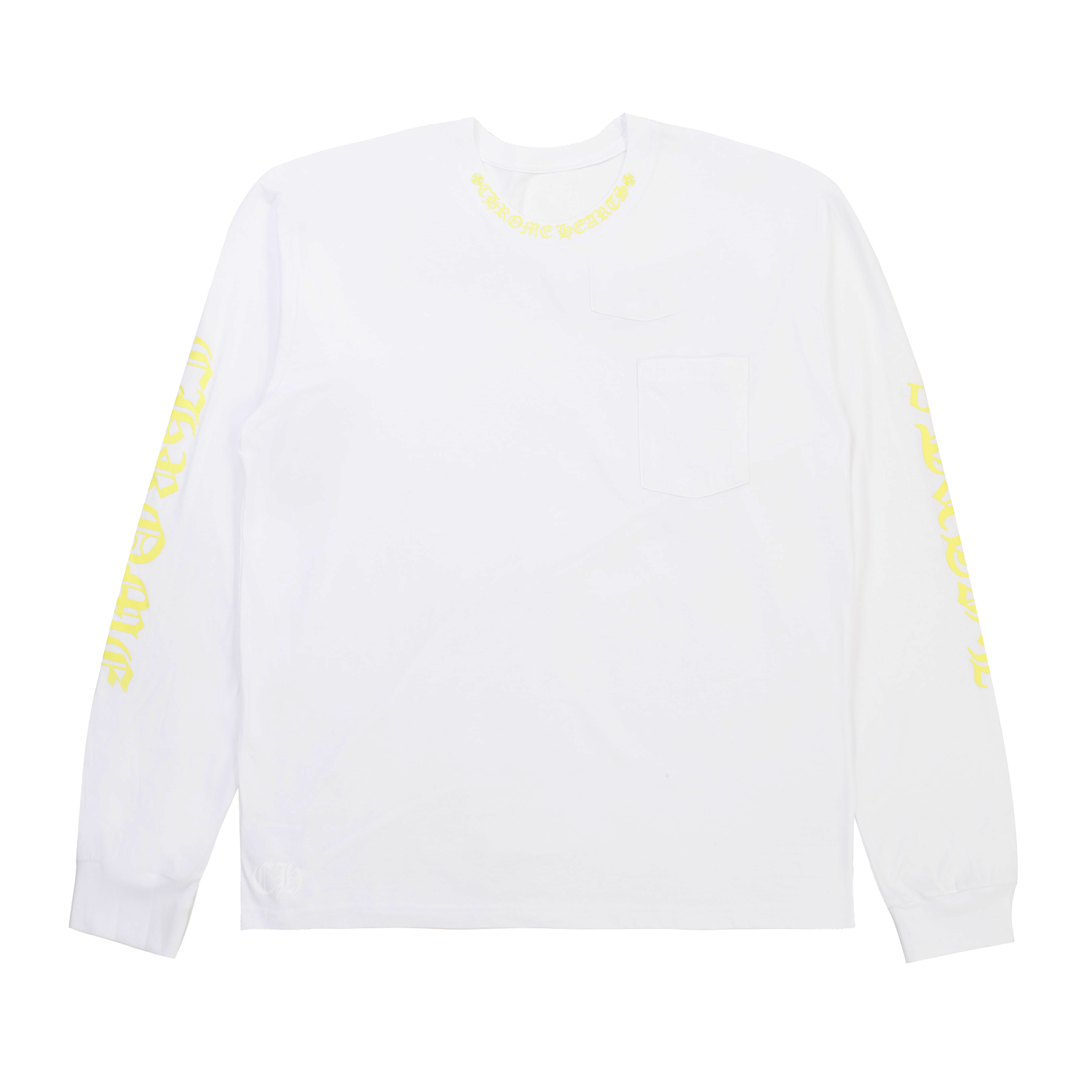 Chrome Hearts Neck Scroll LS White Neon