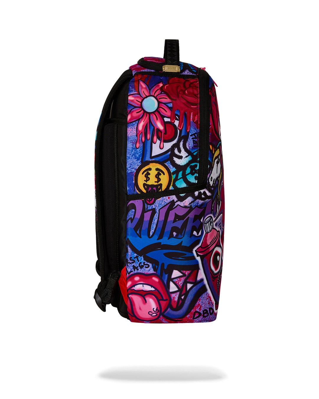 Sprayground Girly Graffiti Print DLXR Backpack