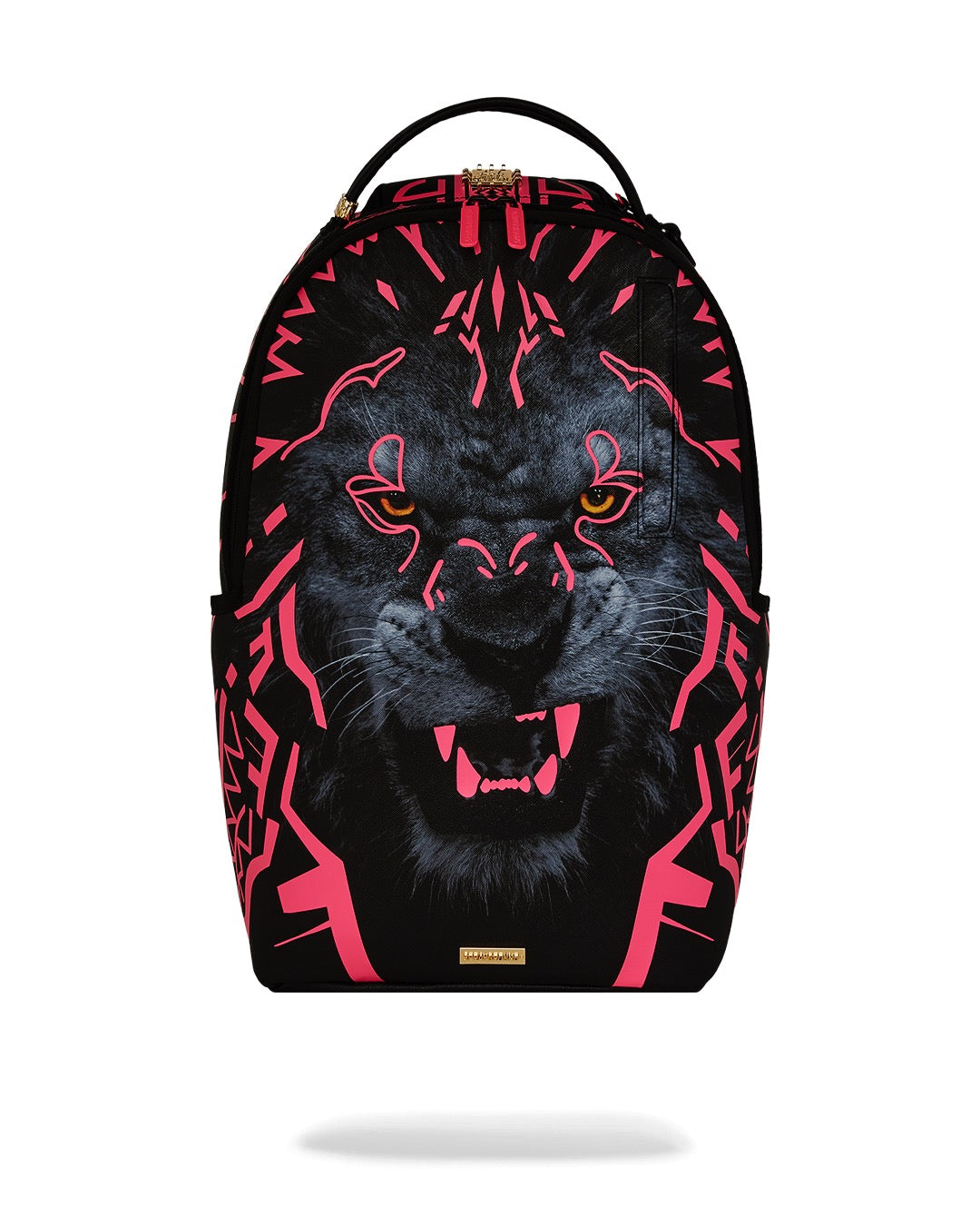 Sprayground AI Lion Neon Pink DLXSV Backpack