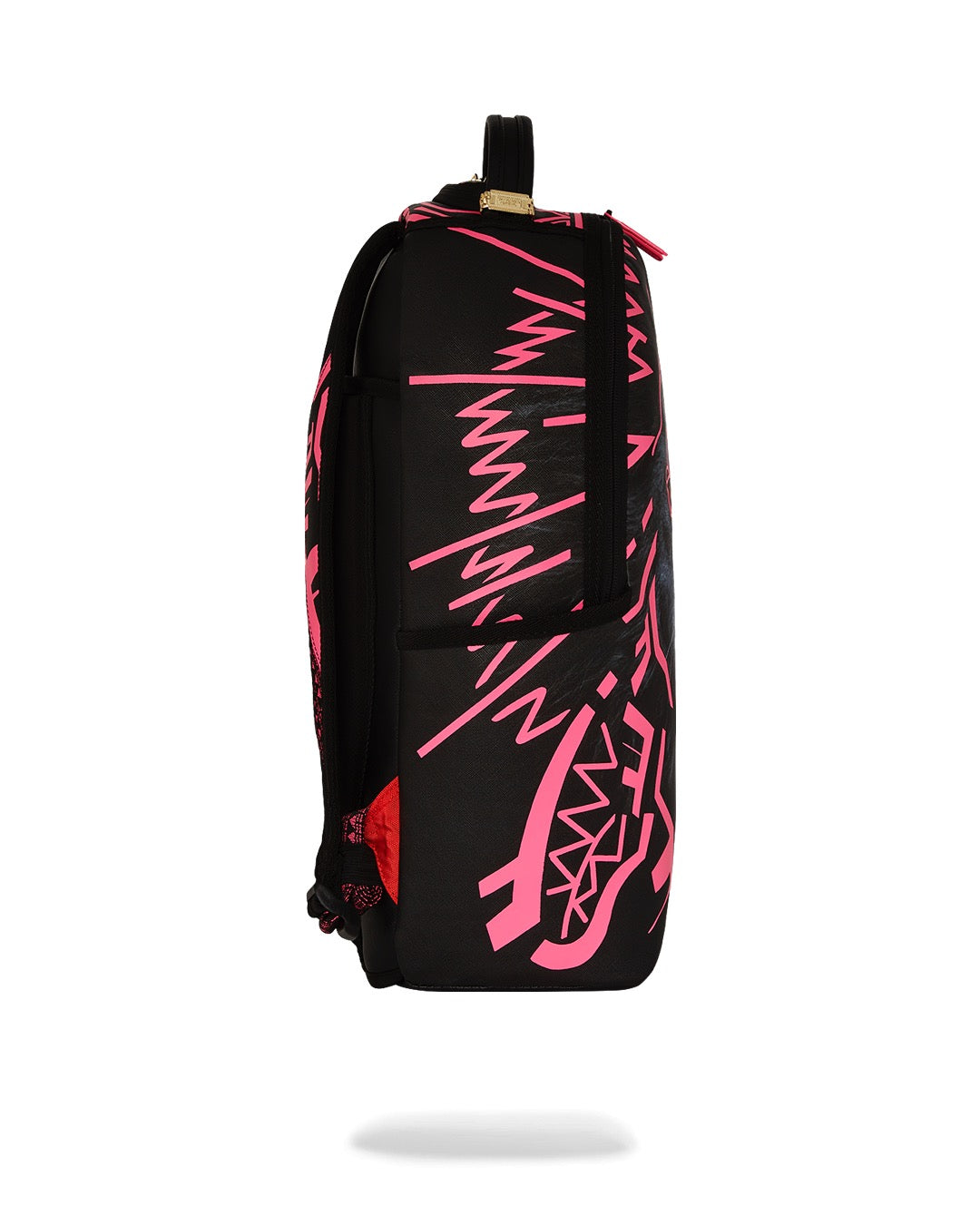 Sprayground AI Lion Neon Pink DLXSV Backpack