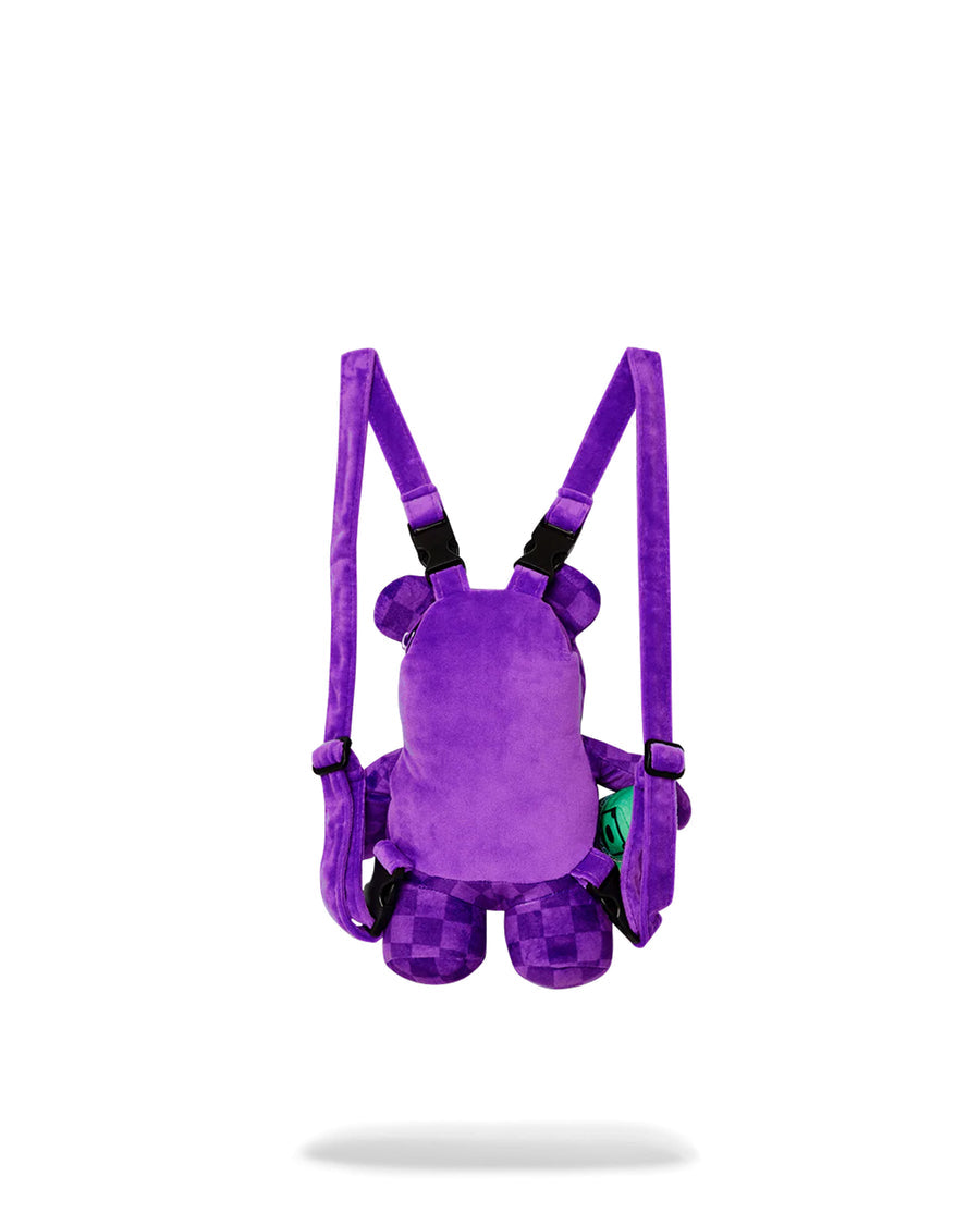 Sprayground Purple Shark Sharks In Paris Mini Bear Club