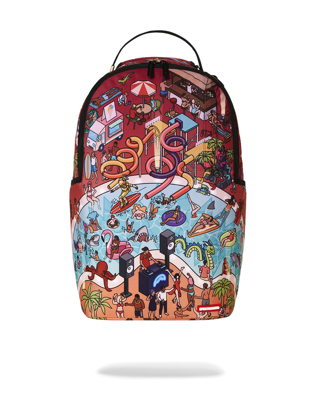 Sprayground The Party Don't Shark DLXR Backpack