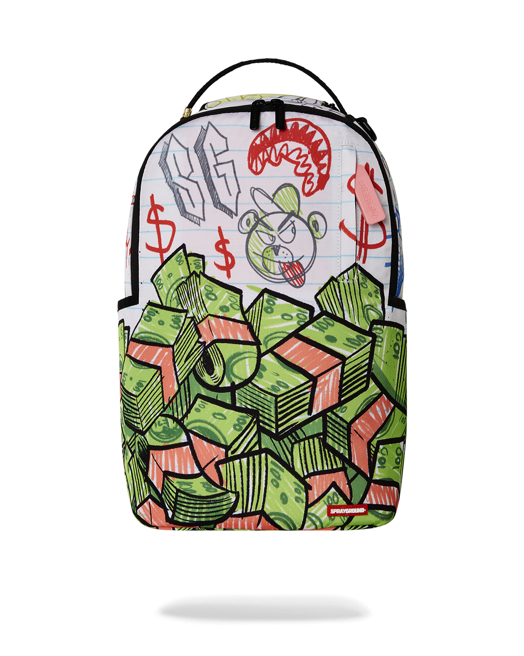 Sprayground Scribble Money DLXR Backpack