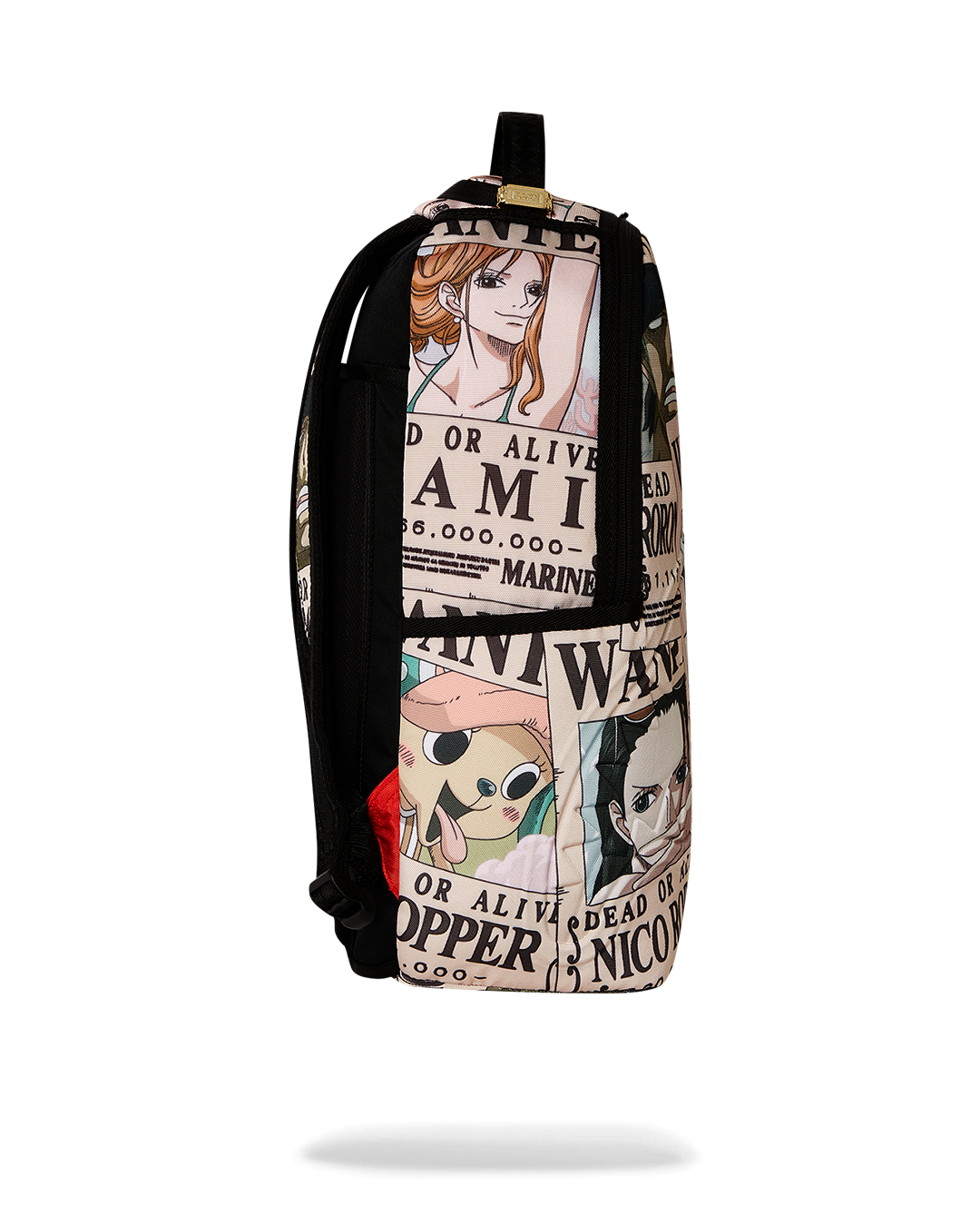 Sprayground One Pieece Wanted Shark Posters DLXS Backpack