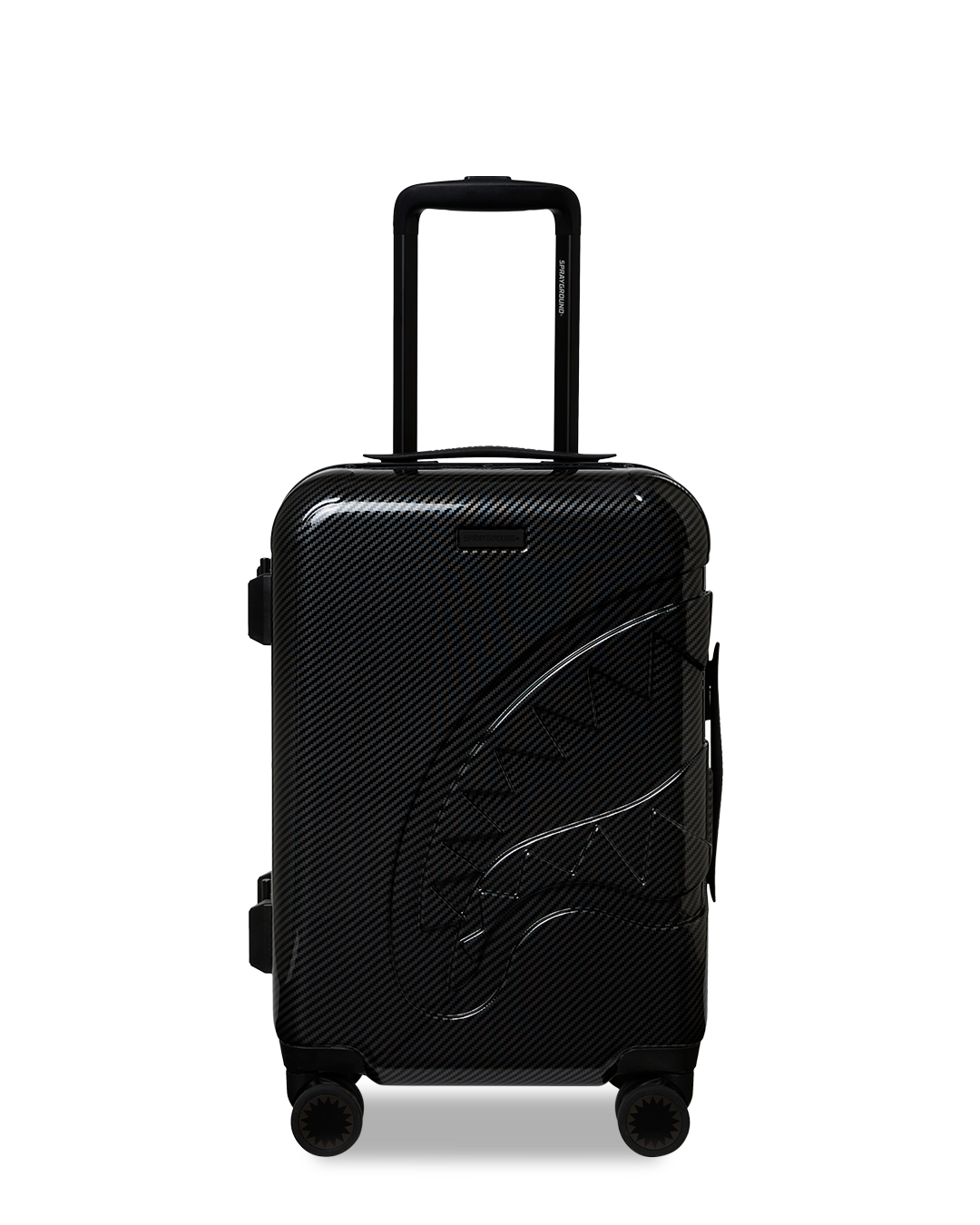 Sprayground Faux Carbon Fiber Carry-On Luggage