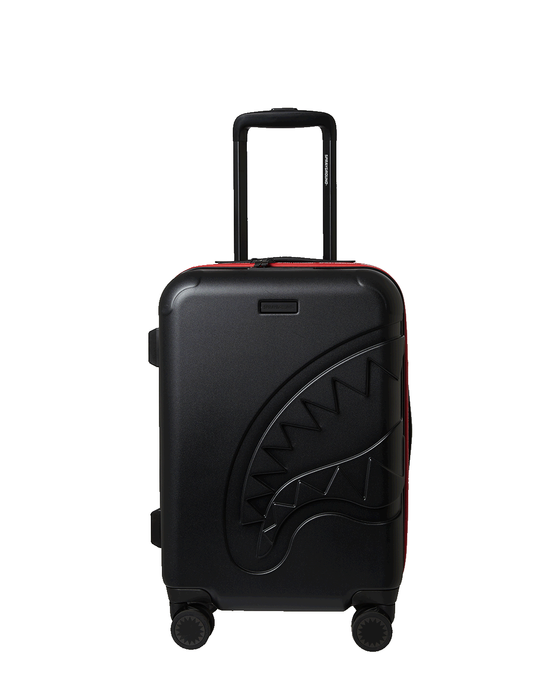Sprayground Printed Zipper Shark Carry-On Luggage