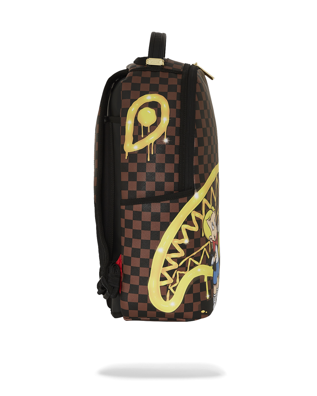Sprayground Richie Rich Gold Sharkmouth DLXSV Backpack