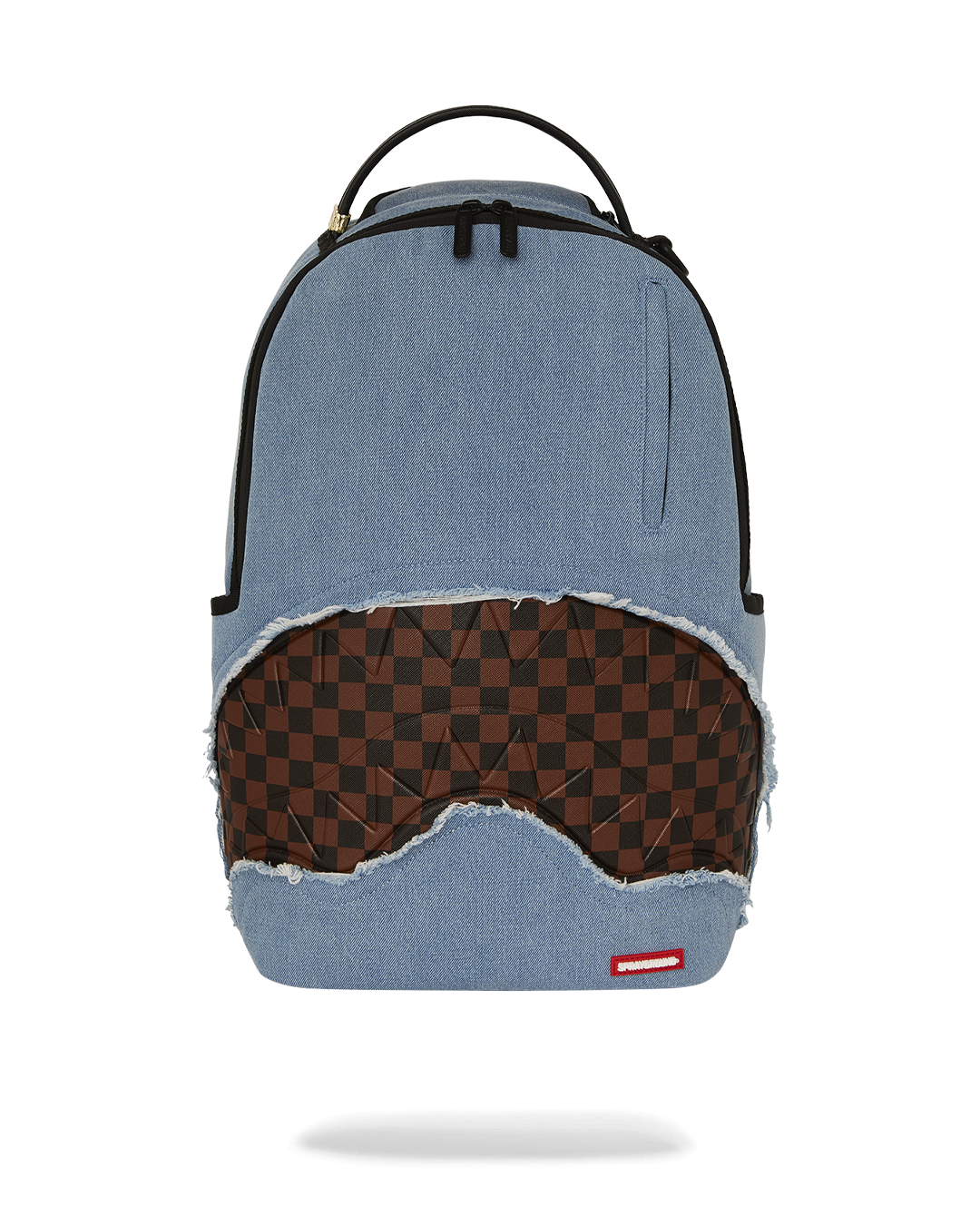 Sprayground Denim Shark Bite DLXSV Backpack