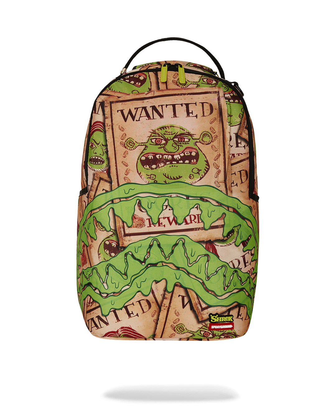 Sprayground Shrek Wanted DLXR Backpack