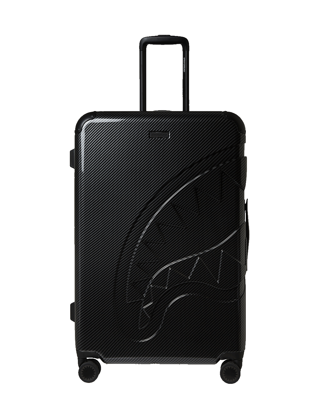 Sprayground Faux Carbon Fiber Full Size Luggage