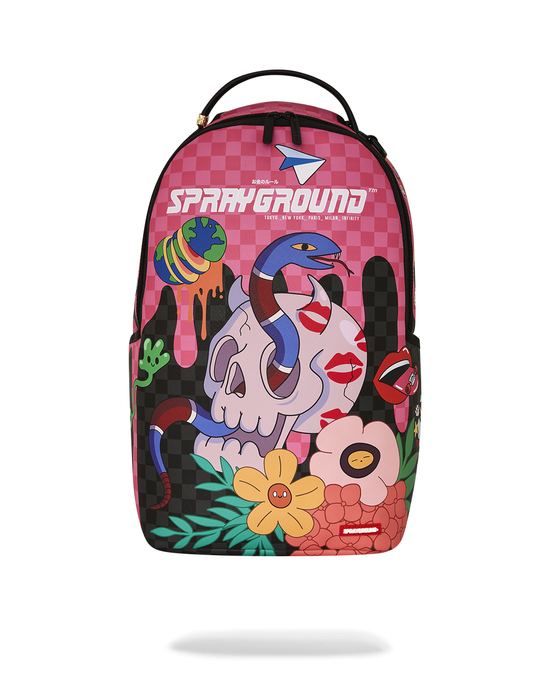 Sprayground WTF Skull Drip DLXSV Backpack
