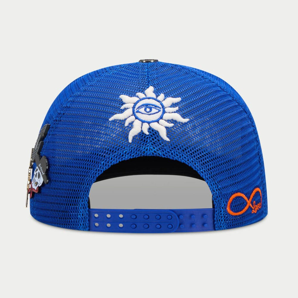 Godspeed GS Forever Trucker Hat Royal Blue