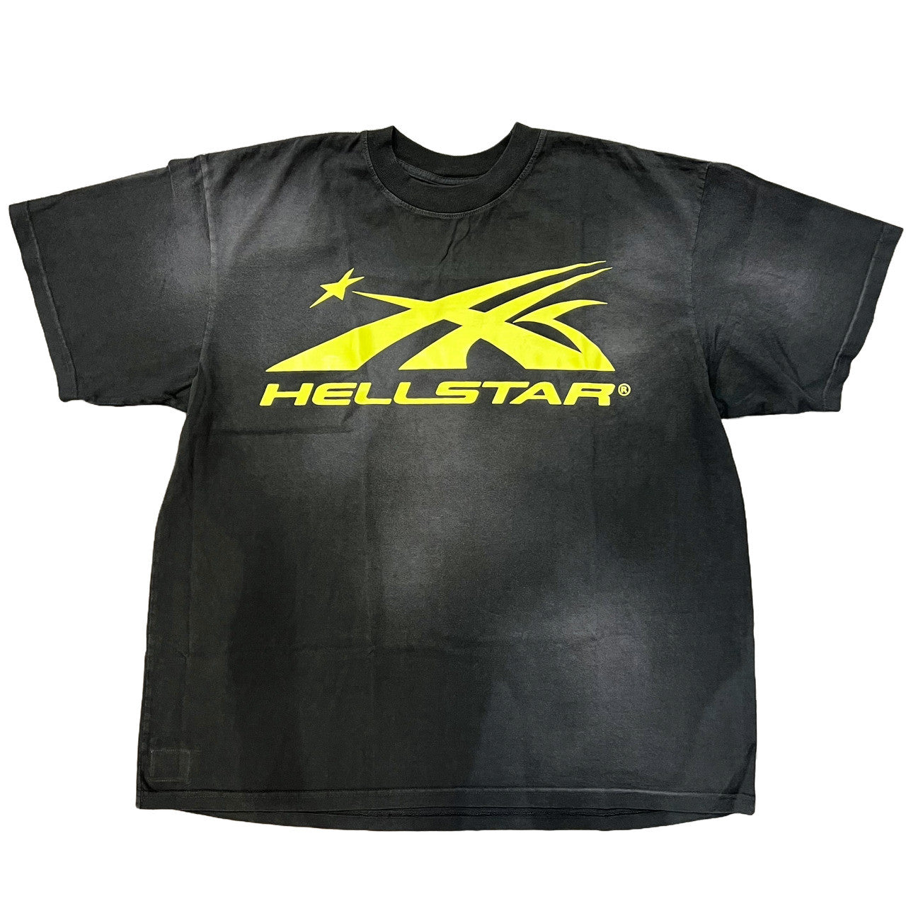 Hellstar Sport Logo Gel T-Shirt Black/Yellow