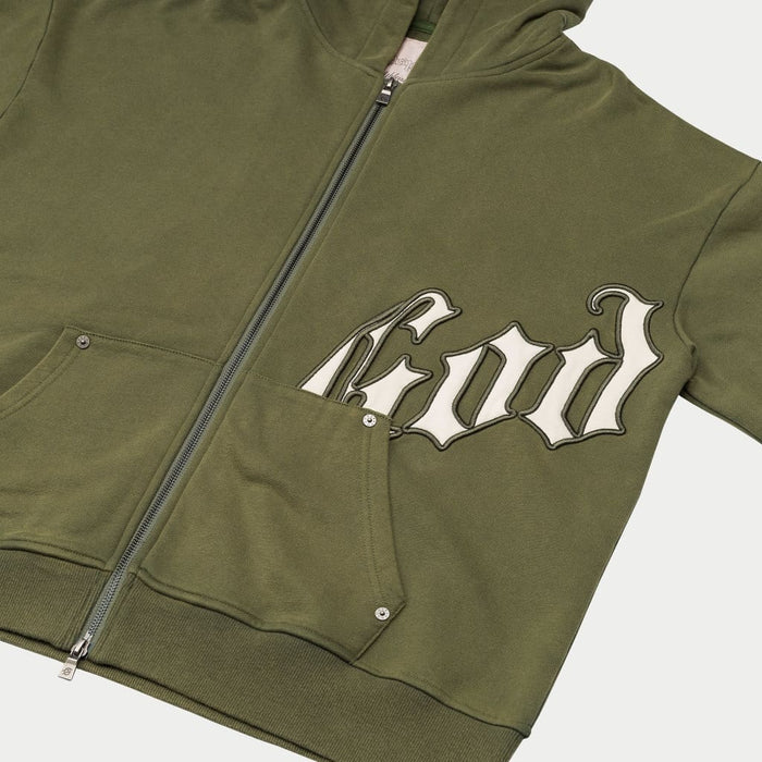 Godspeed OG Logo Hoodie V2 (Olive)