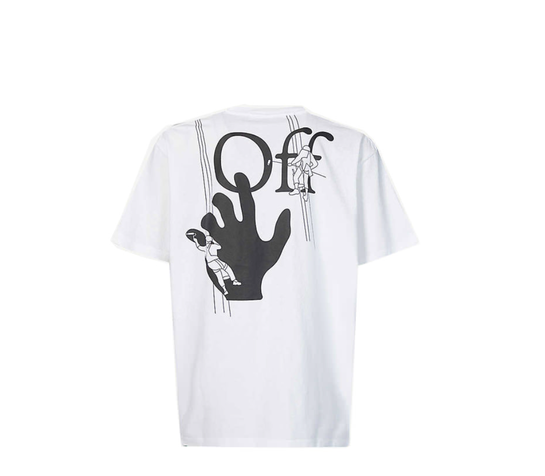 Off-White White Hand Painters T-Shirt