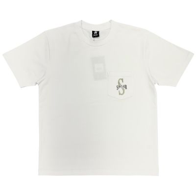 Sinclair S Arch Pocket Tee White SS25