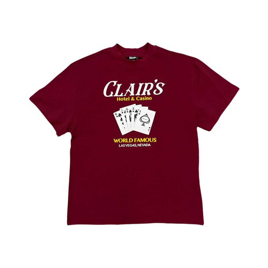 Sinclair Clair's Casino Tee Red