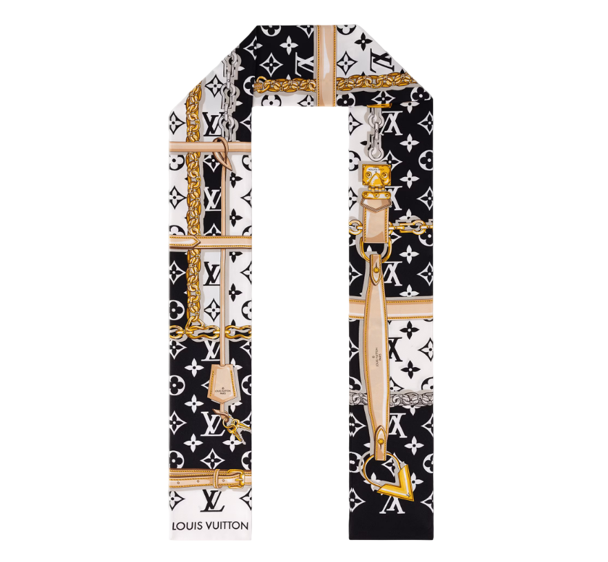 LV Monogram Confidential bandeau Black