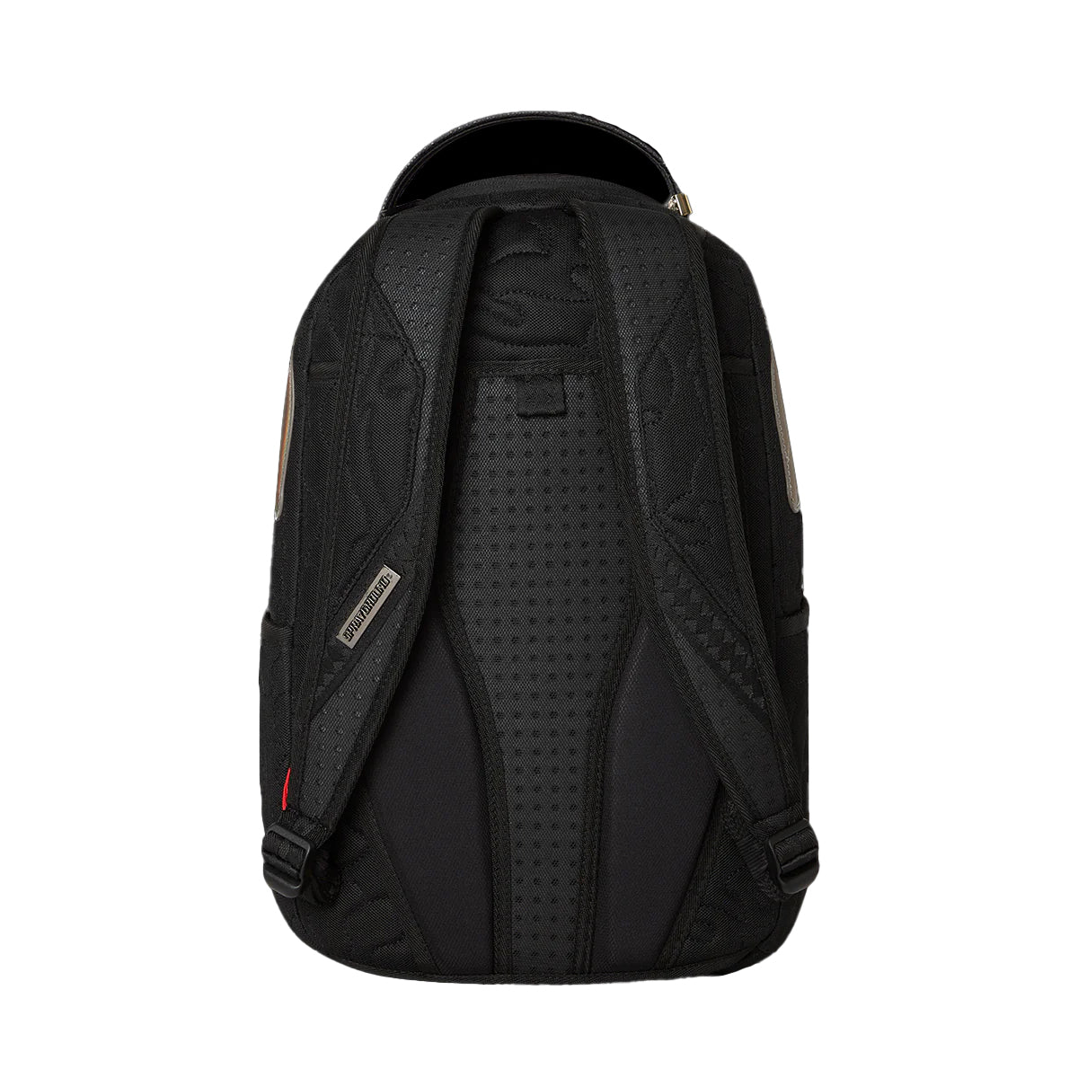 Sprayground Black Quilted Irridescent DLXS Backpack