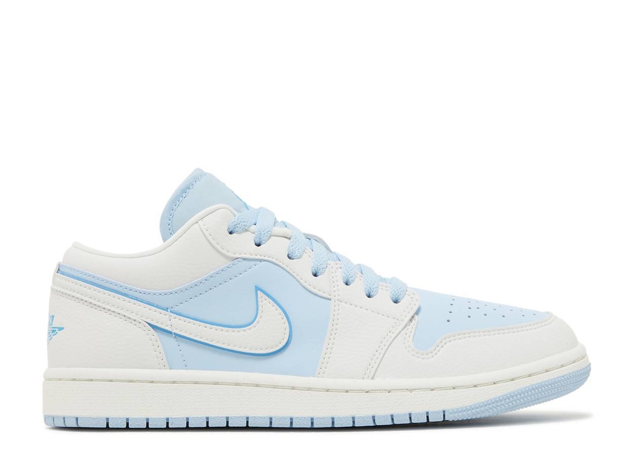 Air Jordan 1 Low White Ice Blue - Verified Sneaker Boutique Wellington