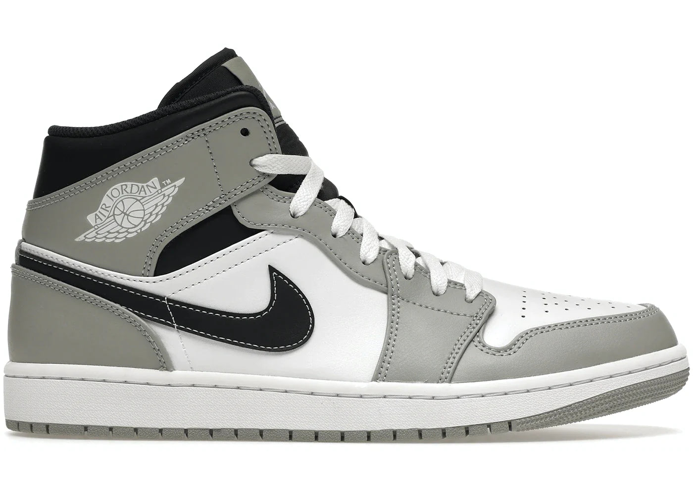 Air Jordan 1 Mid Light Smoke Grey Anthracite - Verified Sneaker Boutique Wellington