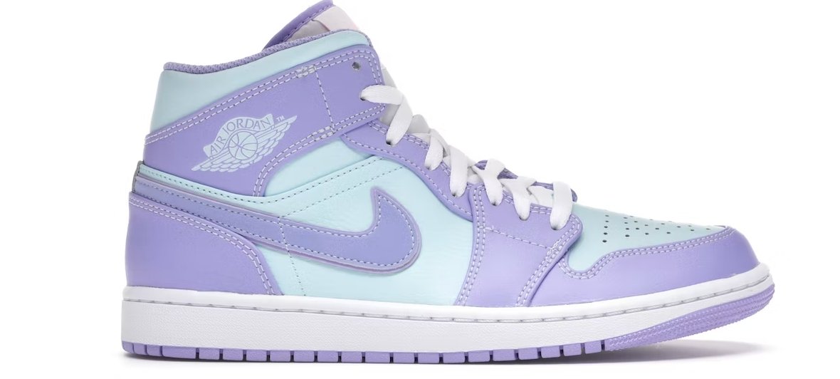 Air Jordan 1 Mid Purple Aqua - Verified Sneaker Boutique Wellington