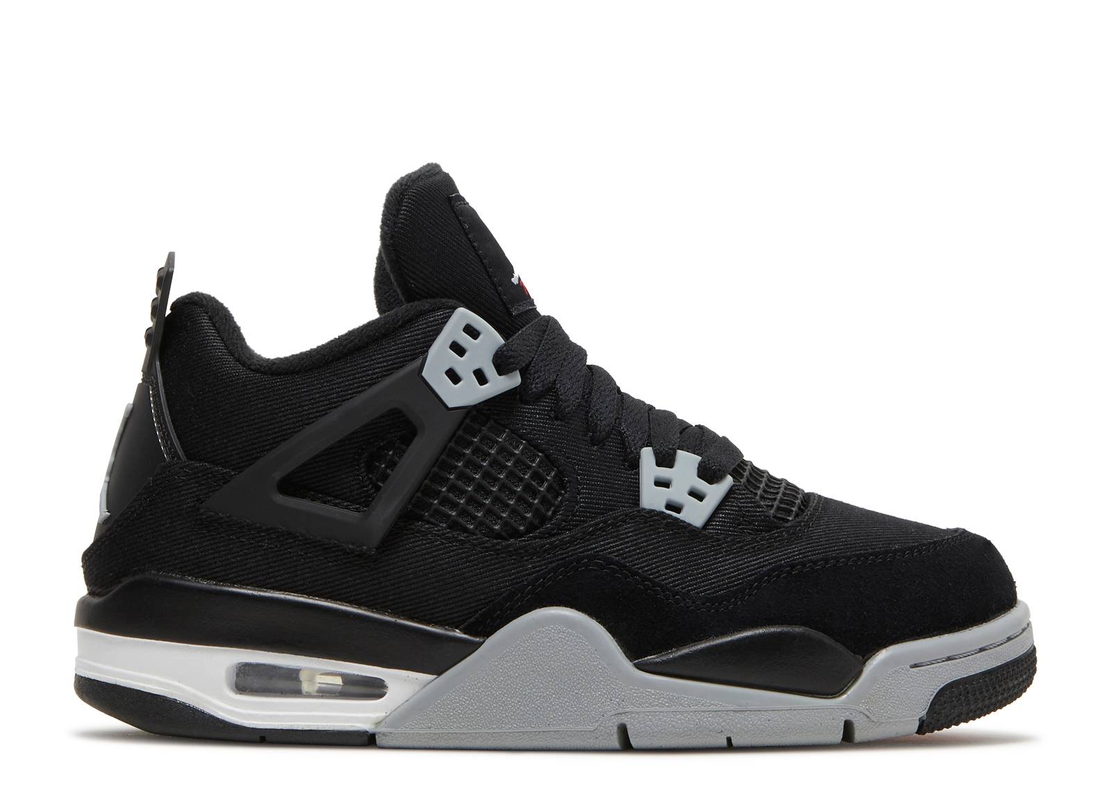 Air Jordan 4 Retro Black Canvas (GS) - Verified Sneaker Boutique Wellington