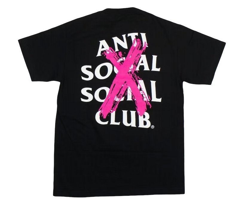 Anti Social Social Club Cancelled T-shirt Black - Verified Sneaker Boutique Wellington