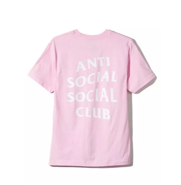 Anti Social Social Club Logo T-shirt Pink - Verified Sneaker Boutique Wellington