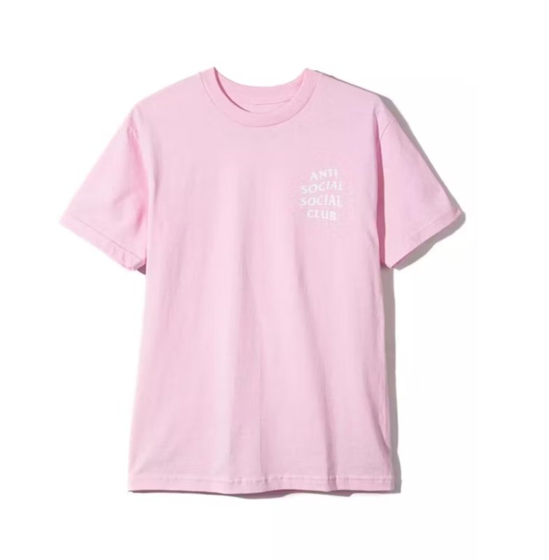 Anti Social Social Club Logo T-shirt Pink - Verified Sneaker Boutique Wellington