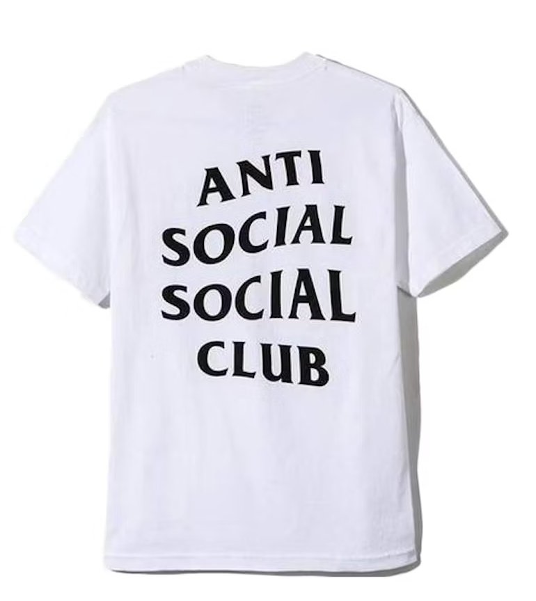 Anti Social Social Club Logo Tee White - Verified Sneaker Boutique Wellington