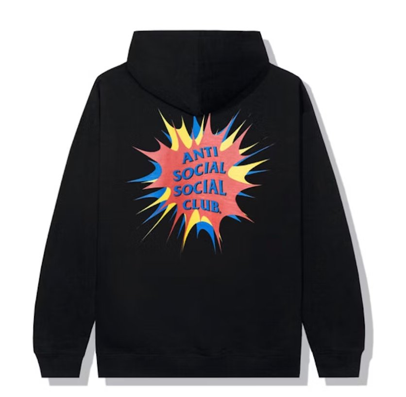 Anti Social Social Club Stunned Hoodie Black - Verified Sneaker Boutique Wellington