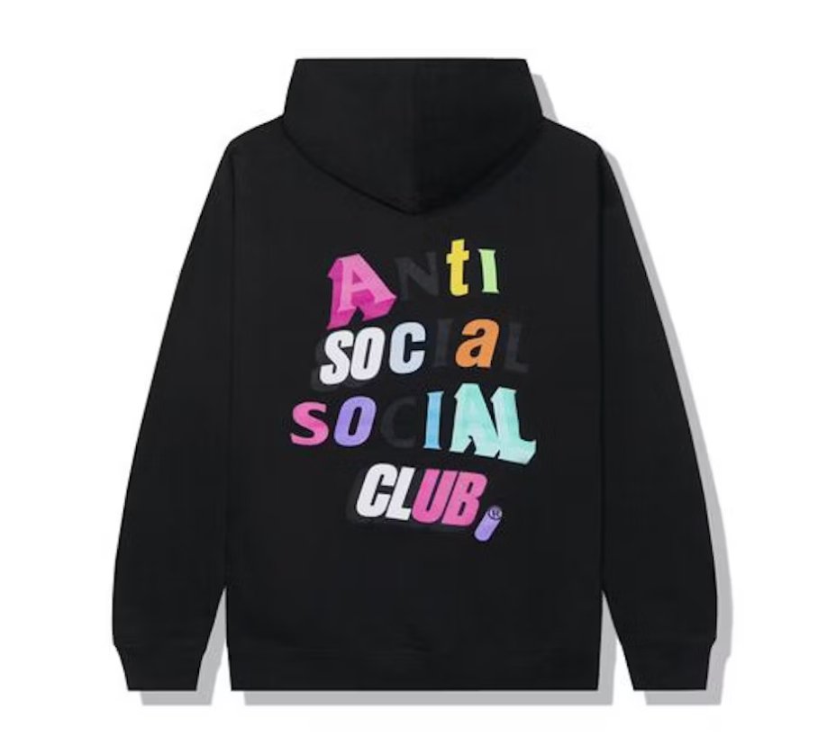 Anti Social Social Club The Real Me Hoodie Black - Verified Sneaker Boutique Wellington