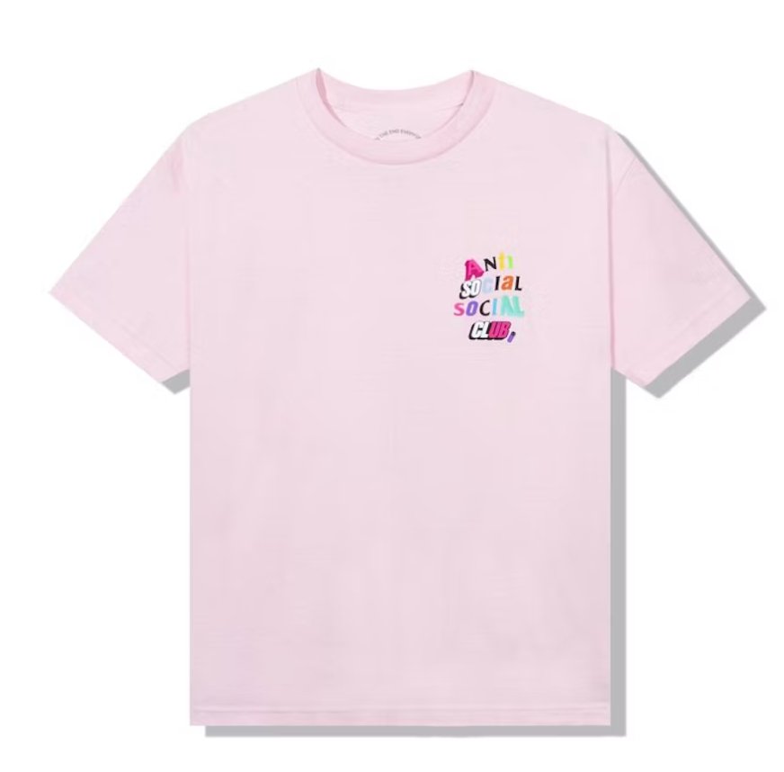 Anti Social Social Club The Real Me Tee Pink - Verified Sneaker Boutique Wellington