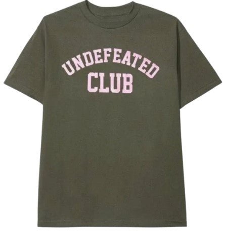 ASSC X Undefeated Club Tee Olive - Verified Sneaker Boutique Wellington