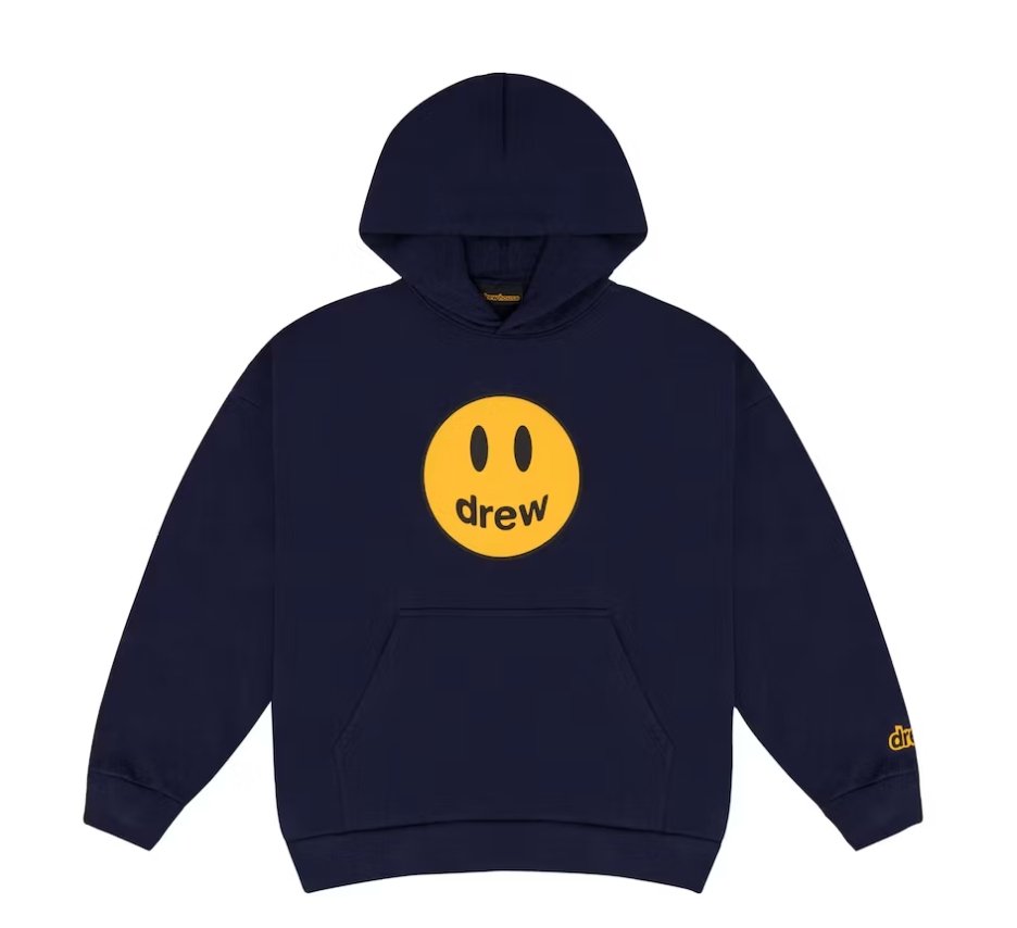 drew house mascot hoodie dark navy - Verified Sneaker Boutique Wellington